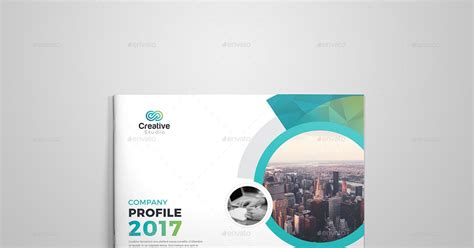 Company Profile Cover Page Design Landscape Foto Kolekcija