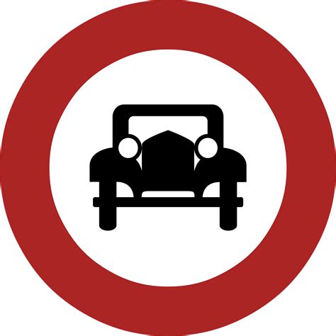 Download Ban Banned Motor Vehicles Royalty Free Vector Graphic Pixabay