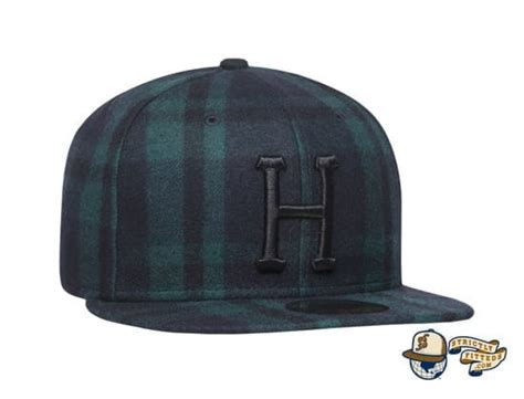 Classic H Flannel 59fifty Fitted Hat By Huf X New Era Strictly Fitteds