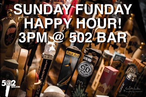 Sunday Funday Happy Hour In San Antonio At Bar