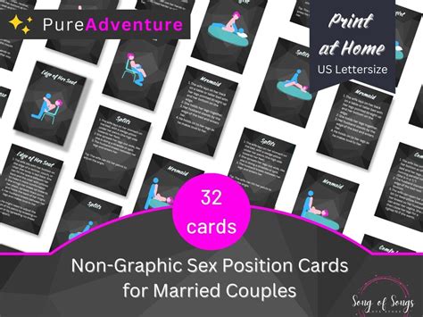 Printable Sex Position Cards For Couples Foreplay Game And Etsy Singapore