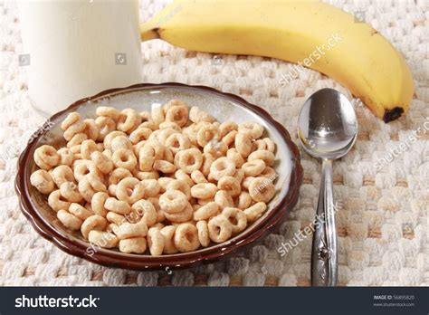 Cereal With Milk And Banana Stock Photo 56895820 Shutterstock