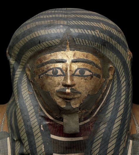 Funerary Mask Of Wah Image 2 Egypt 1981 1975 Bc Cartonnage