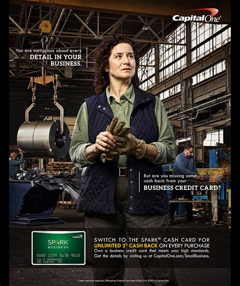 The capital one benefit package is. Capital One 'Spark' Small Business Campaign - Ross ...