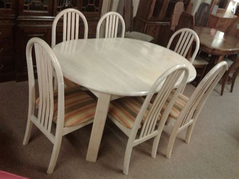 Dining Table W6 Chairs Delmarva Furniture Consignment