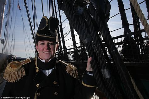 first female commanding officer of the uss constitution daily mail online