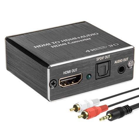 Roofull Premium Hdmi To Hdmi Audio Spdif Optical 35mm Aux Stereo