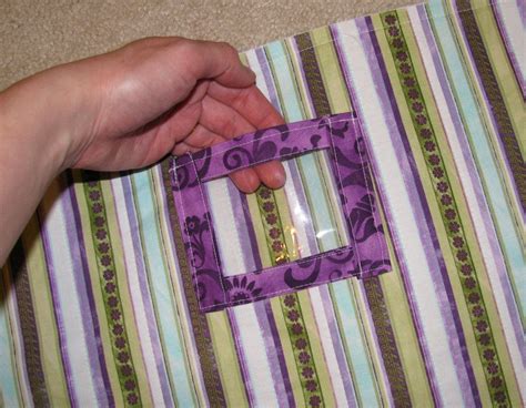 How To Create And Sew A Vinyl Pocket Sewing Window Vinyl Vinyl
