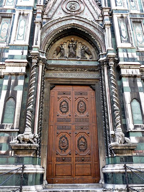 The Duomo Florence Italy Duomo Around The Worlds Building A Door