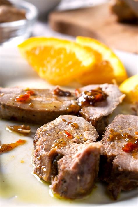 Ginger Honey Glazed Pork Tenderloin Recipe Recipe Pork Glaze Rezfoods Resep Masakan Indonesia