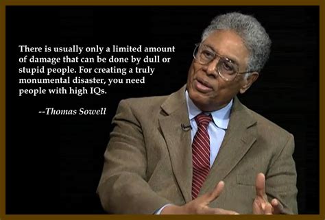 Thomas Sowell Quote Flaming Dumbass