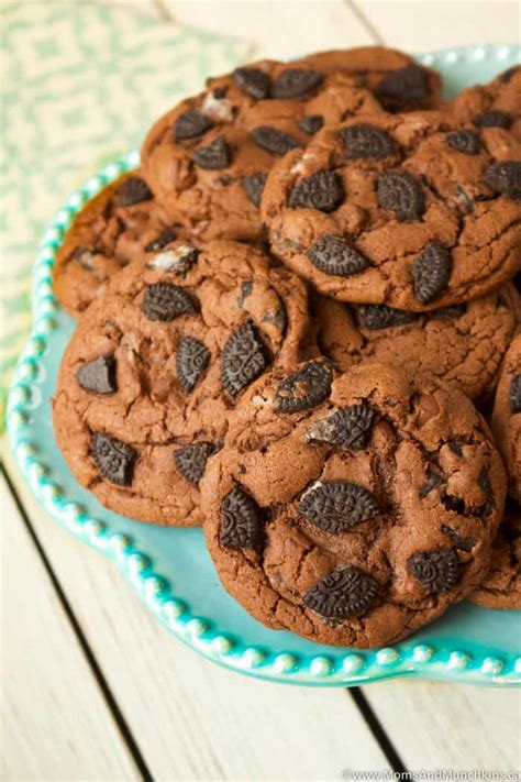 Chocolate Oreo Cookies Recipe - Moms & Munchkins