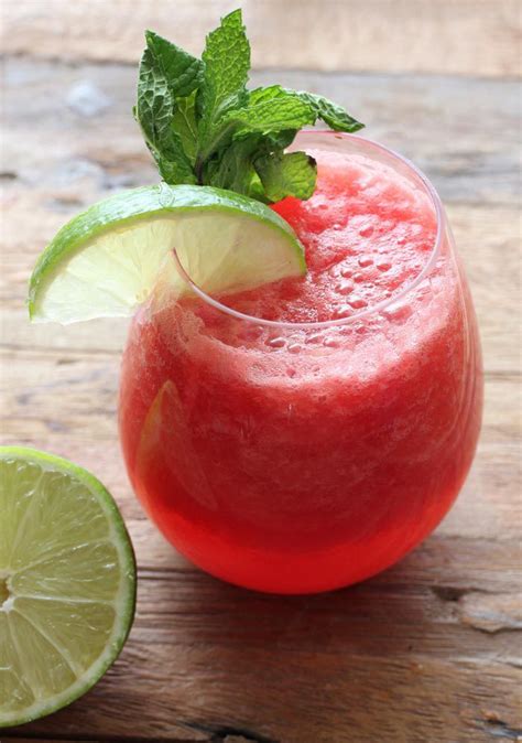 Watermelon Mojito Recipe Simply Charmed Blog Drank Drinken