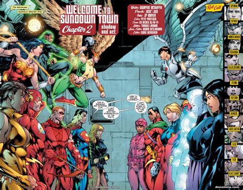 Preview From Justice League Of America 28 Justice League Comics