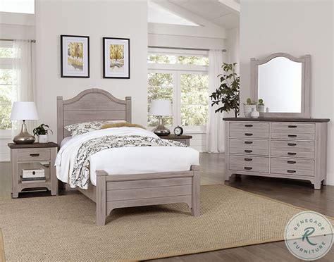 Bungalow Dover Grey And Folkstone Arch Youth Panel Bedroom Set 741 338