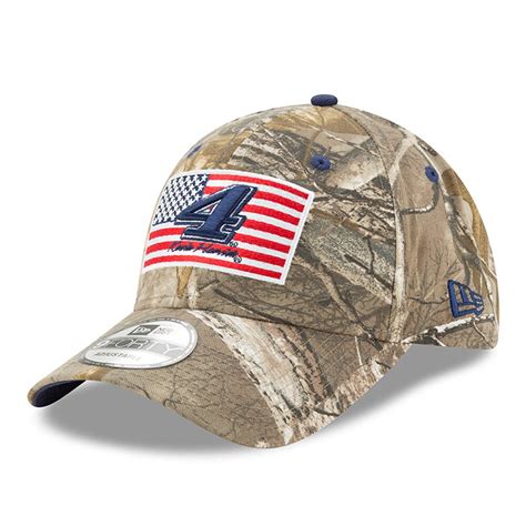 Like the yellow traffic light, the yellow flag means take caution and proceed carefully. New Era Kevin Harvick Camo Flag 9FORTY Adjustable Hat
