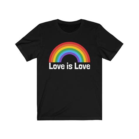 Love Is Love Tshirt Love Is Love Shirt Pride Tshirt Lgbt Etsy