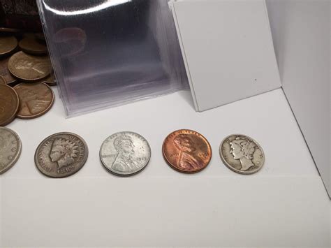 Coin Collecting Starter Kit 35 Old Coins 1800s Penny Etsy