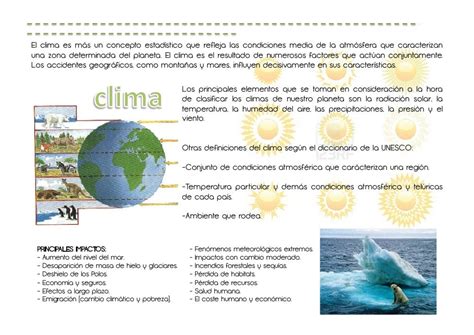 El Clima Y Tipos De Clima