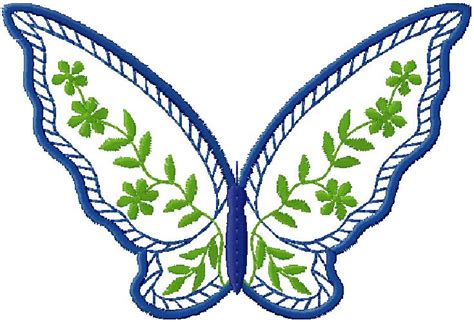 Butterfly Machine Embroidery Design Free Embroidery Design