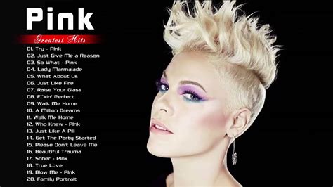 Pink Greatest Hits 2022 🥰 The Best Of Pink Songs 2022 🥰 Pink Top Best Hits 2022 Youtube