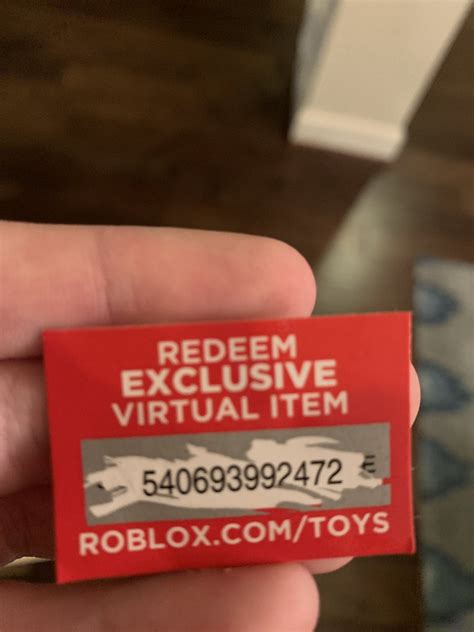 Roblox Redeem Exclusive Item