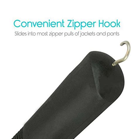 Useful Button Hook Zipper Pull Helper Dressing Aid Assist Device Tool