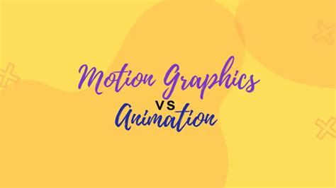 Motion Graphics Vs Animation Difference Between The Two Level Up Studios