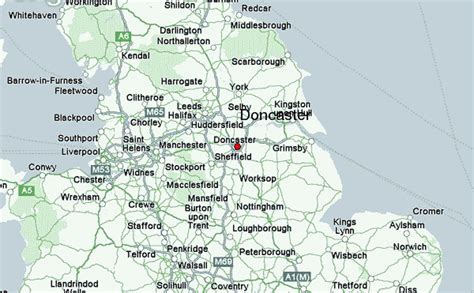 Doncaster On Map Of England AFP CV