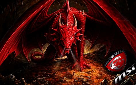 Gaming Red Dragon Wallpaper 4k Asq Wallpaper