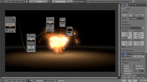 How To Create An Explosion In Blender Youtube