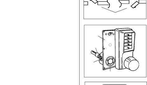 Kaba Simplex 1000 Series Locks Installation instructions manual PDF