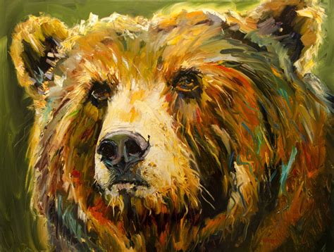 Diane Whitehead Art Out West Not A Painting A Day Buddy Bear