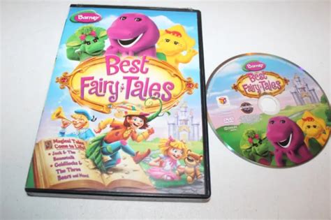 Barney Best Fairy Tales Dvd 2010 Dean Wendt Carey Stinson Julie