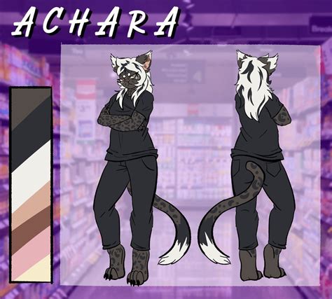 Simple Fursona Reference Sheet Commissions Etsy
