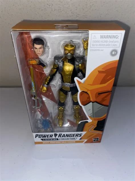 Power Rangers Lightning Collection Beast Morphers Gold Ranger Inch