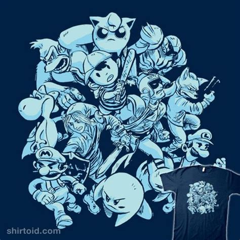 Shirtoid Day Of The Shirt Yetee Epic Characters