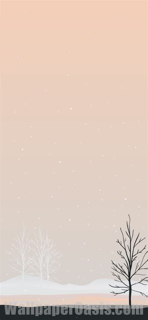 16 Minimalist Illustration Minimalist Winter Iphone Wallpaper Basty