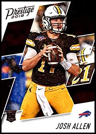 Amazon.com: 2018 Prestige NFL #234 Josh Allen Buffalo Bills Rookie Card RC Panini Football Card