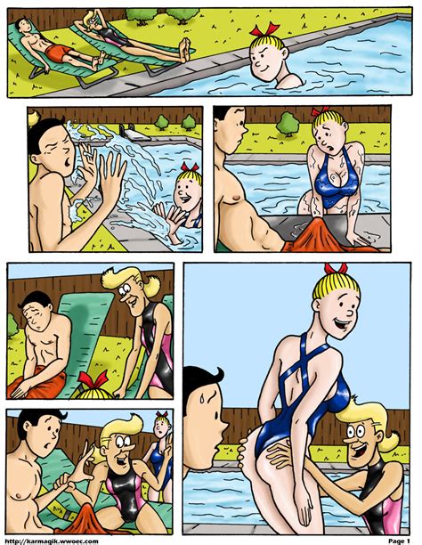 Rule 34 Comic Karmagik Sidonia Suske Suske En Wiske Swimsuit Wiske 411395