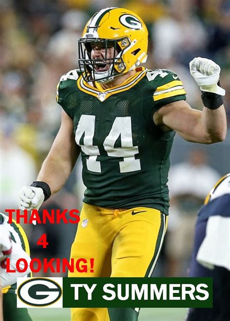 Check spelling or type a new query. TY SUMMERS 2019 GREEN BAY PACKERS FOOTBALL CARD