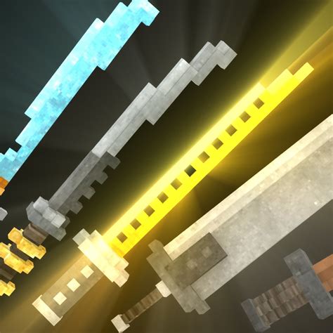3d Swords Pack Resource Packs Minecraft
