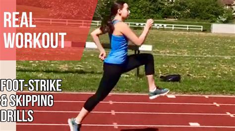 Real Workout Get Faster And More Reactive With Foot Strike Drills