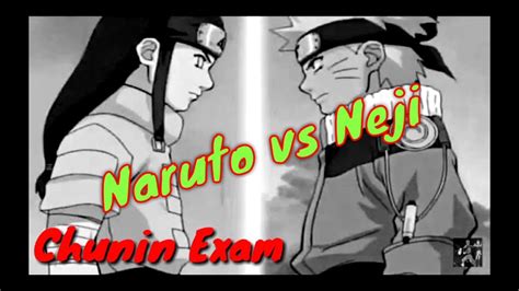 Naruto Vs Neji Chunin Exam Full Fight English Sub Youtube
