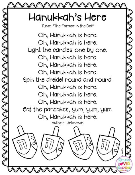 Hanukkah Stories For Kindergarten