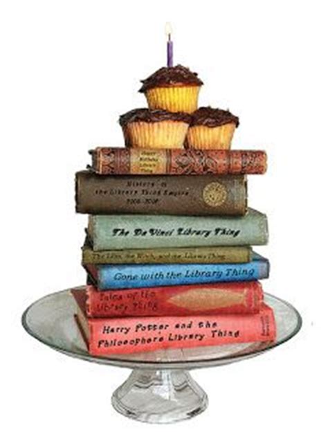 happy birthday booklover cake fever pinterest