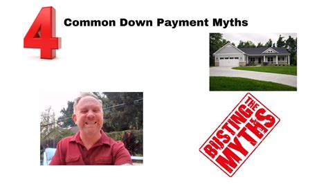 🏡 4 Common Down Payment Myths 🚫 Youtube