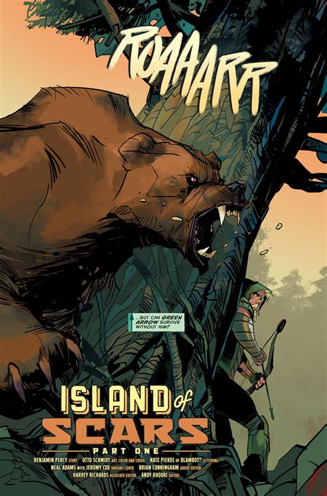 Green Arrow 8 Advance Preview Part I Of Island Of Scars