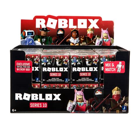 Roblox Series Mystery Box Black Kids 3 Toys Mystery Figures Pack Unused