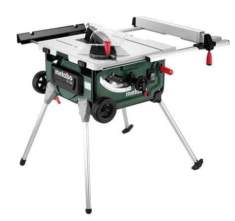 Metabo 10 Table Saw Ts 254 240v 2kw With Integrated Stand From